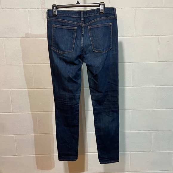 NWOT J Crew Women's Size‎ 29R Midrise Toothpick Medium Wash Jeans - Picture 5 of 7